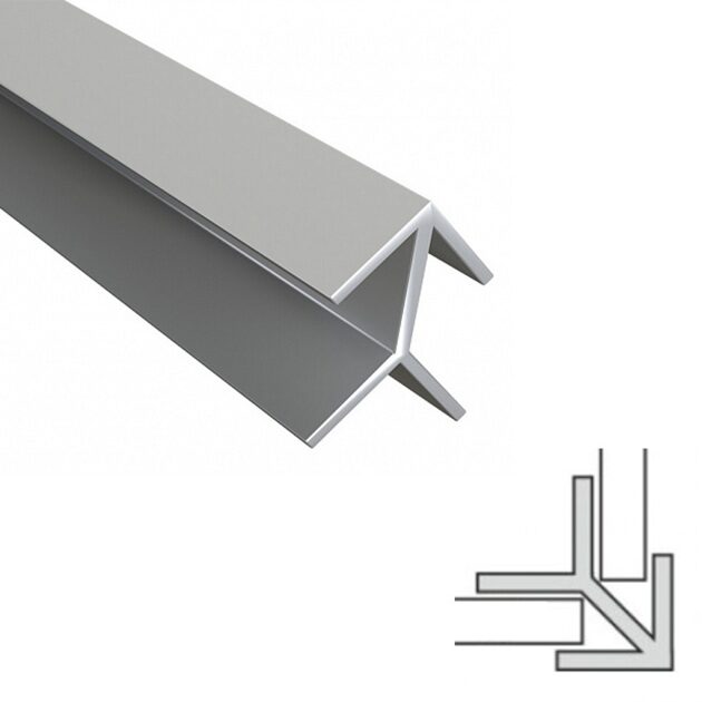 Планка угловая для стеновой панели. Планка угловая на панель 6 мм. Профиль угловой алюминиевый стыковочный 30мм. Планка угловая для мебельных щитов 6 мм l=3,05 м ст-26м. Планка д/панелей 