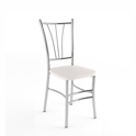 Стул Трилогия Белый 110 / Хром